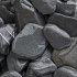 Flat pebbles zwart 30-60mm Bigbag 1m3 | 1400KG