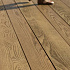 MDE126C | Vlonderplanken enhanced grain slim boards Coppered Oak 3600x126x32mm