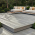 MDE126D | Vlonderplanken enhanced grain slim boards Smoked Oak 3600x126x32mm