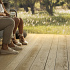 MDE126G | Vlonderplanken enhanced grain slim boards Golden Oak 3600x126x32mm
