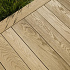 MDE126G | Vlonderplanken enhanced grain slim boards Golden Oak 3600x126x32mm