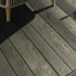 MDE126R | Vlonderplanken enhanced grain slim boards Burnt Cedar 3600x126x32mm