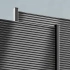 Composiet Rhombus zwart horizontaal 180x180cm