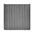 Composiet Schutting Rhombus Verticaal Grijs 185x180cm