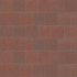 ExcluKera 20x20x6 cm KOMO rood-bruin met deklaag