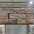 Catrock Getrommeld 31x11,5x10 cm Bruin/Zwart