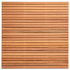 Tuinscherm hardhout Bangkirai kunstmatig gedroogd (Rhombusprofiel) Wichmond 180 x 180 cm