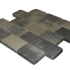 MB Drumstone 20x30x6 grijs/zwart genuanceerd