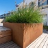 Plantenbak Cortenstaal 100x100x40cm