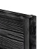 Berton©-motiefplaat smal, antraciet gecoat H26 x D4,8 x L184 cm rabat-houtmotief