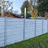 Berton©-motiefplaat smal wit/grijs H26 x D4,8 x L184 cm rabat-houtmotief