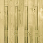 Grenen Scherm bij beton 90x180 cm - 19 planks