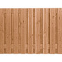 Scherm Coloured Wood Ruw 19 planks 150x180 cm