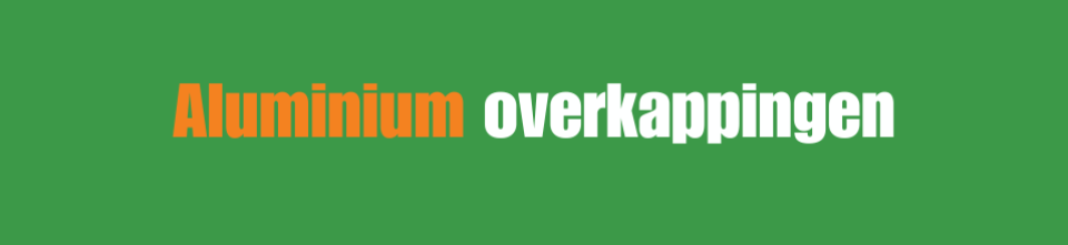 Aluminium overkappingen 360x720